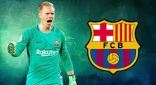 برشلونة يقترب من التجديد مع حارسه الألماني تير شتيجن