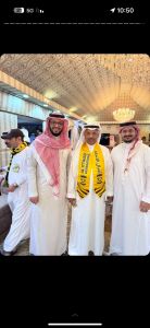 جماهير الاتحاد تحتفل في الطائف بثنائية الدوري والكأس
